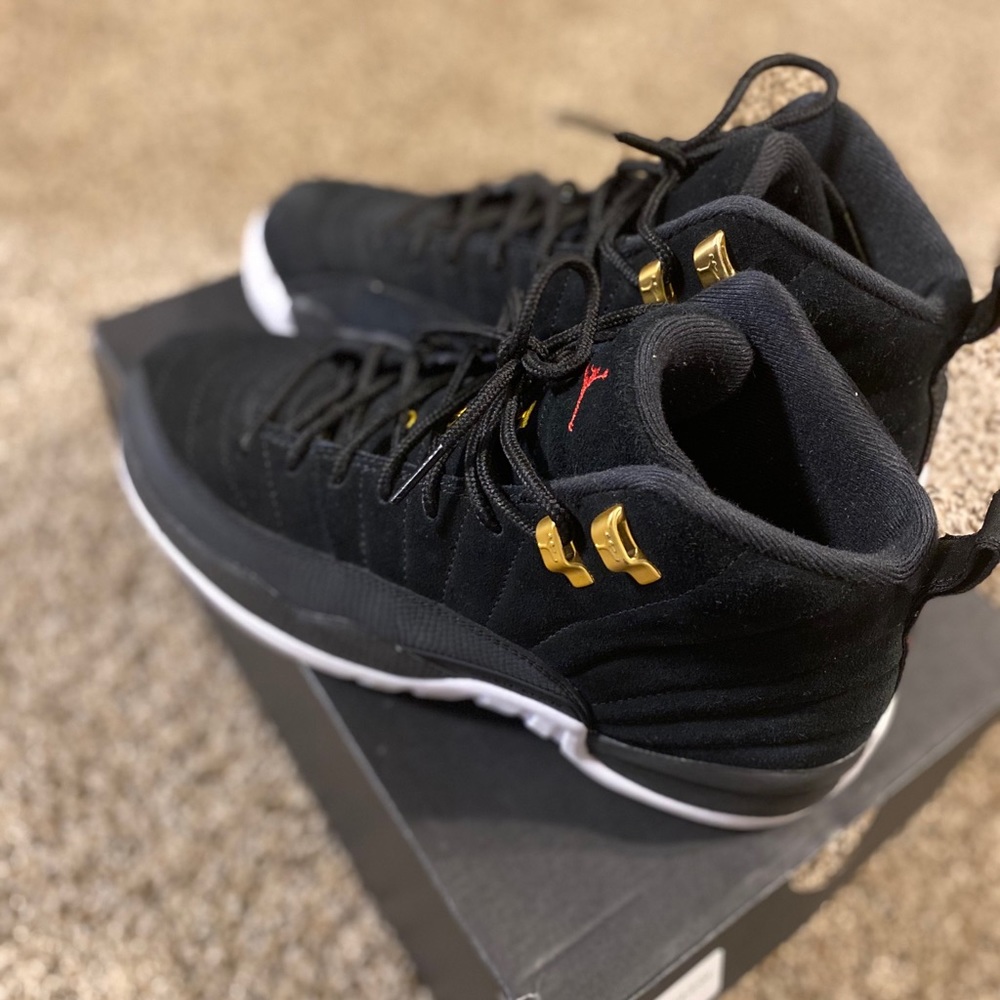Jordan Retro 12s Black/White